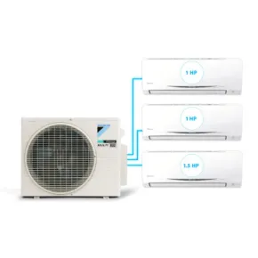 Combo 3 dàn lạnh Điều Hòa Inverter Multi S - 1HP + 1HP + 1HP