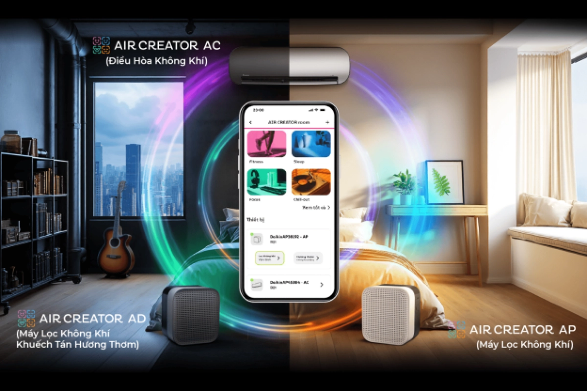 Daikin Vietnam ra mắt hệ sinh thái AIR CREATOR: Cá nhân hóa trải nghiệm không khí cho từng khoảnh khắc sống (1)